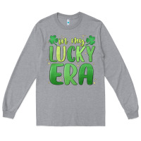 Heather Grey in my lucky era st. patrick's day Long Sleeve Tee - MaliasSmallBusiness