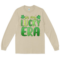 Mushroom in my lucky era st. patrick's day Long Sleeve Tee - MaliasSmallBusiness