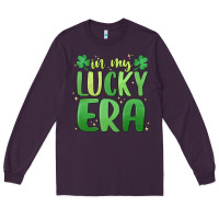 Plum in my lucky era st. patrick's day Long Sleeve Tee - MaliasSmallBusiness