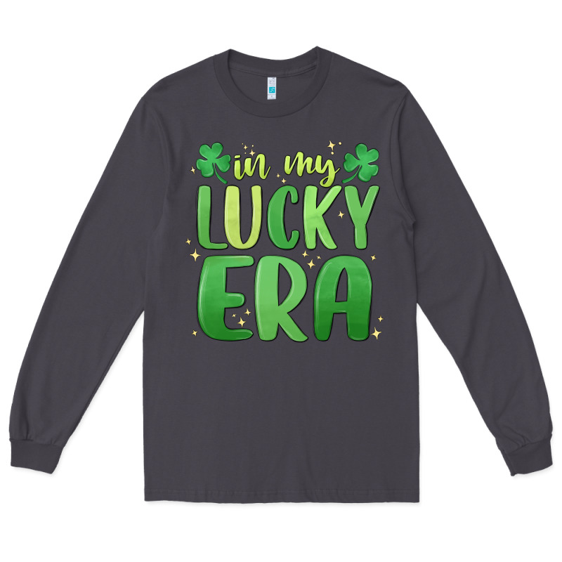 In My Lucky Era St. Patrick's Day Long Sleeve Tee by MaliasSmallBusiness | Teevron