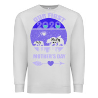 Dove Grey Our First Baby Mama Mother s Day Premium Sweatshirt - Bettercallsaul