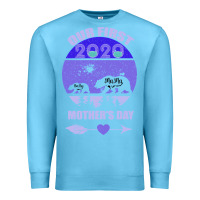 Ocean Blue Our First Baby Mama Mother s Day Premium Sweatshirt - Bettercallsaul