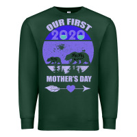 Sports Green Our First Baby Mama Mother s Day Premium Sweatshirt - Bettercallsaul