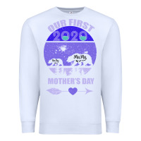 White Our First Baby Mama Mother s Day Premium Sweatshirt - Bettercallsaul