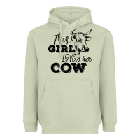 Matcha This Girl Loves Her Cow Heavyweight Hoodie - Bettercallsaul