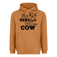 Meerkat This Girl Loves Her Cow Heavyweight Hoodie - Bettercallsaul