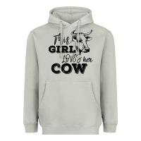 Moon Dust This Girl Loves Her Cow Heavyweight Hoodie - Bettercallsaul