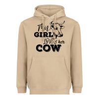Mushroom This Girl Loves Her Cow Heavyweight Hoodie - Bettercallsaul