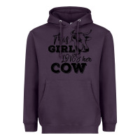 Plum This Girl Loves Her Cow Heavyweight Hoodie - Bettercallsaul