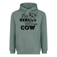 Sage This Girl Loves Her Cow Heavyweight Hoodie - Bettercallsaul