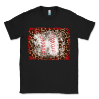 Black baseball leopard background Classic Tee - RanaPortraitStore