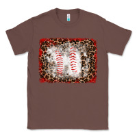 Chestnut baseball leopard background Classic Tee - RanaPortraitStore