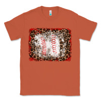 Copper baseball leopard background Classic Tee - RanaPortraitStore