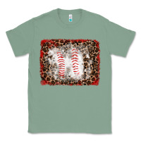 Sage baseball leopard background Classic Tee - RanaPortraitStore