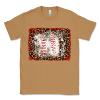 Toasted Coconut baseball leopard background Classic Tee - RanaPortraitStore