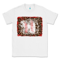 White baseball leopard background Classic Tee - RanaPortraitStore