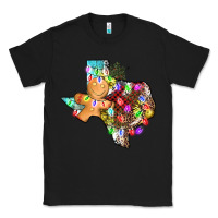 Black christmas texas map Classic Tee - AdoDesignShop