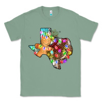 Sage christmas texas map Classic Tee - AdoDesignShop
