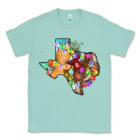 Seafoam christmas texas map Classic Tee - AdoDesignShop