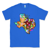 True Royal christmas texas map Classic Tee - AdoDesignShop