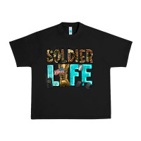Black soldier  life Urban Heavy Tee - AdoDesignShop