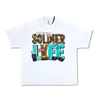 White soldier  life Urban Heavy Tee - AdoDesignShop