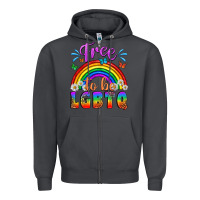 Smoke Western Free To Be Lgbtq Zipper Hoodie - BundleAndBundleShop