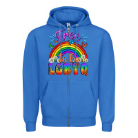 True Royal Western Free To Be Lgbtq Zipper Hoodie - BundleAndBundleShop