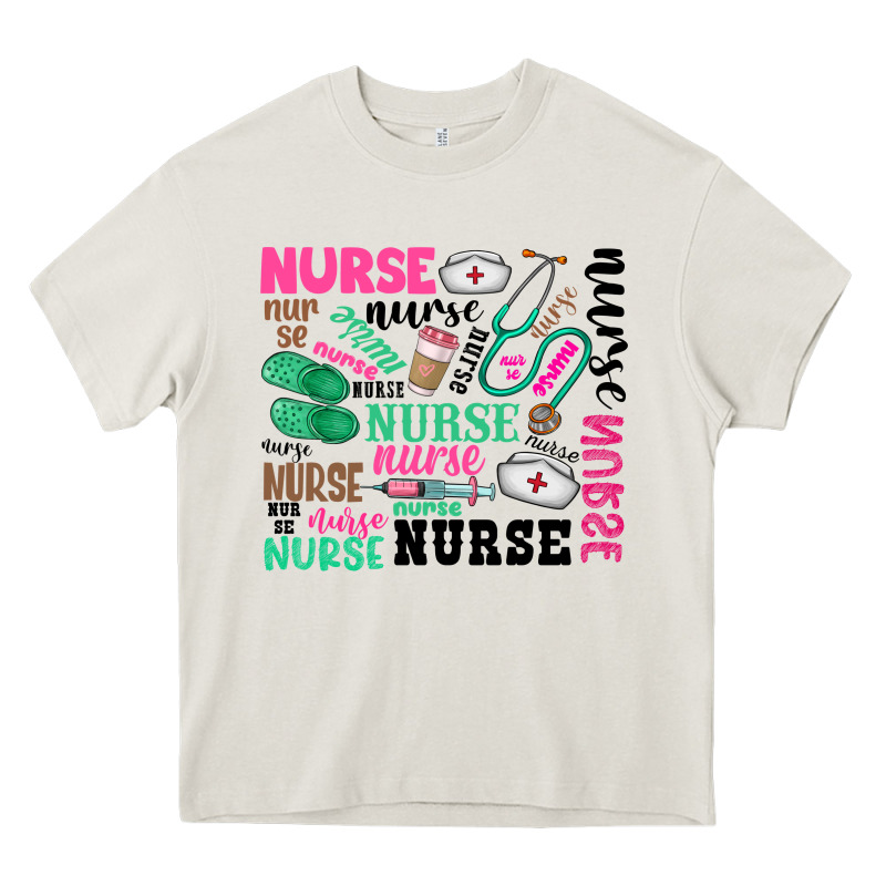 Nurse Heavy Core Tee by Zillion Design Studio | Teevron