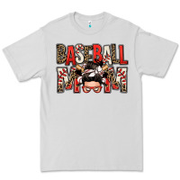 Dove Grey baseball mom messy bun Premium Tee - Zillion Design Studio