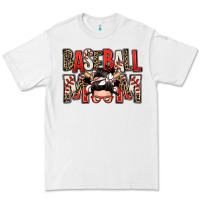 White baseball mom messy bun Premium Tee - Zillion Design Studio