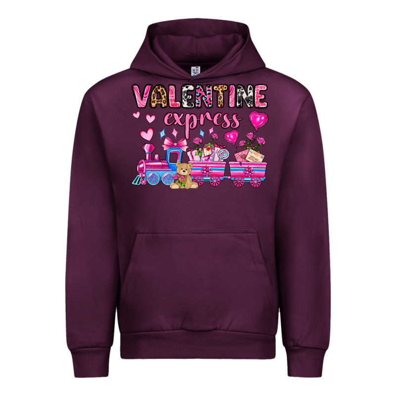 Valentine Express Olivia Urban Hoodie by OliviaCreatesArt | Teevron