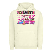 Pigment Pistachio valentine express olivia Urban Hoodie - OliviaCreatesArt