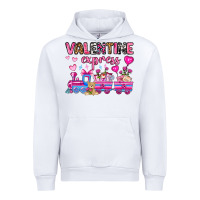 White valentine express olivia Urban Hoodie - OliviaCreatesArt