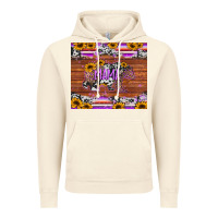 Vintage Artic mama bear sunflowers purple Vintage Hoodie - Jasminsmagicworld