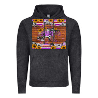 Vintage Black mama bear sunflowers purple Vintage Hoodie - Jasminsmagicworld
