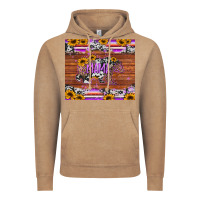 Vintage Coffee mama bear sunflowers purple Vintage Hoodie - Jasminsmagicworld