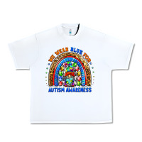 White autism awareness gnomes Urban Heavy Tee - BarkalooDesign