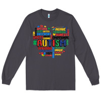 Smoke autism heart Long Sleeve Tee - MaliasSmallBusiness