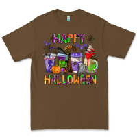 Cacao happy halloween coffee cups Premium Tee - AdoDesignShop