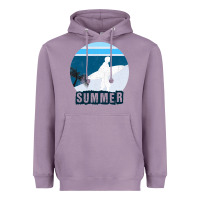 Lavender Summer Surf Heavyweight Hoodie - Bettercallsaul
