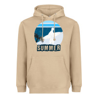 Mushroom Summer Surf Heavyweight Hoodie - Bettercallsaul