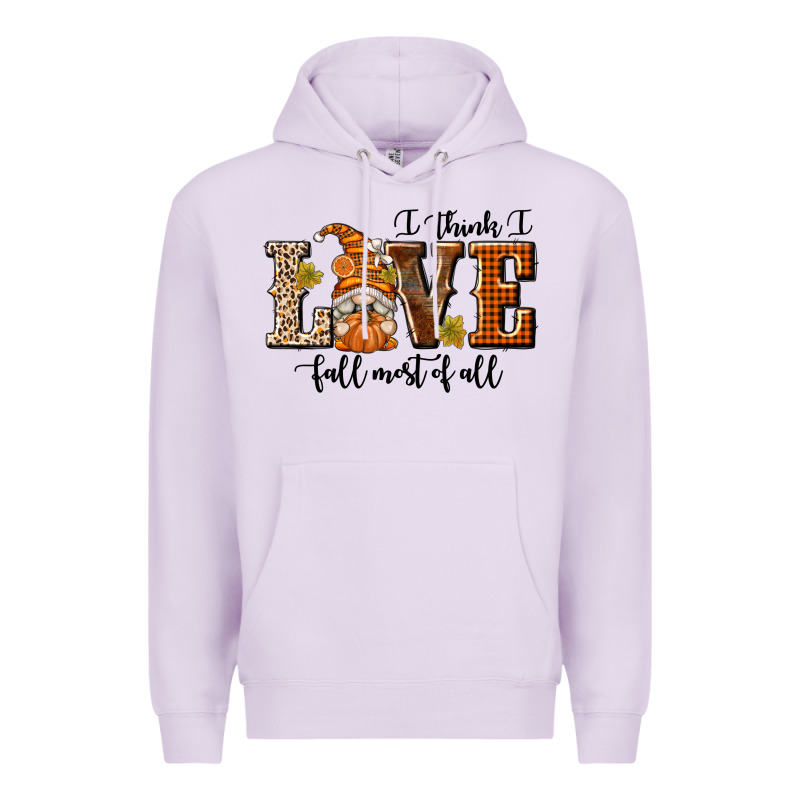 I Think I Love Fall Most Of All Premium Hoodie by texasbilliewilder | Teevron