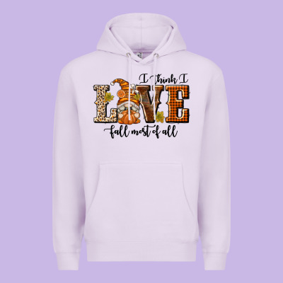 I Think I Love Fall Most Of All Premium Hoodie Designed By Texasbilliewilder