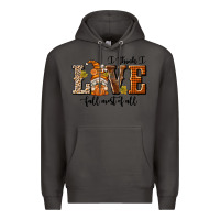 Smoke I Think I Love Fall Most of All Premium Hoodie - texasbilliewilder