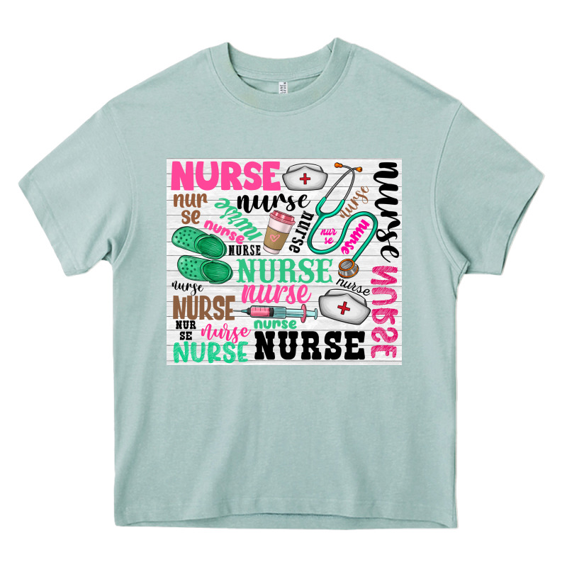 Nurse Heavy Core Tee by Zillion Design Studio | Teevron
