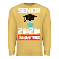 Antique Gold Senior 2020 Quarantined Premium Sweatshirt - Bettercallsaul