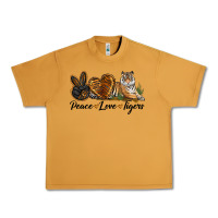 Peanut Butter Peace Love Tigers Urban Heavy Tee - LillyAllenDesigns
