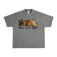 Tornado Peace Love Tigers Urban Heavy Tee - LillyAllenDesigns