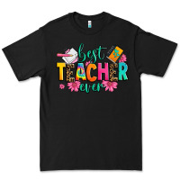 Black best teacher ever Premium Tee - Zillion Design Studio